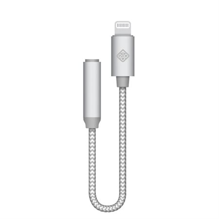 Blue Diamond Lightning to Audio Adapter Reflll - White