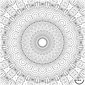 BIMOO NAPPE A COLORIER MANDALA