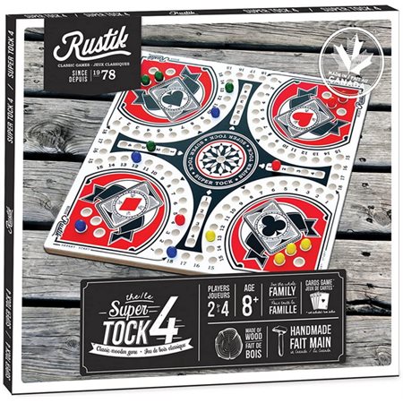 JEU DE TOCK 4 JOUEURS 15 PO