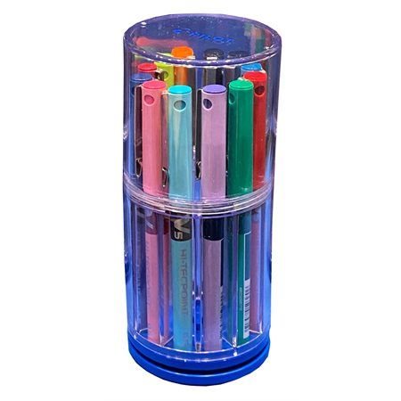 Ensemble de stylo à bille Hi-Tecpoint - Couleurs assorties