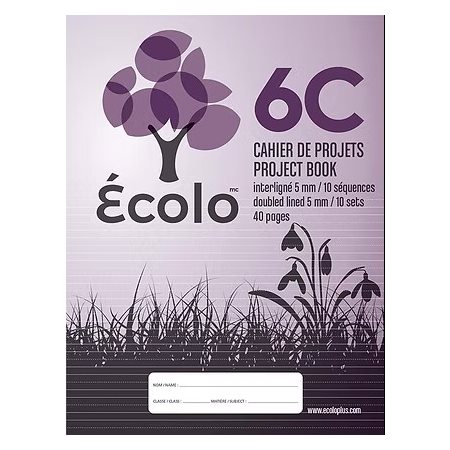Large Eco Project Notebook No. 6C