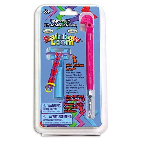 RAINBOW LOOM PINK METAL HOOK