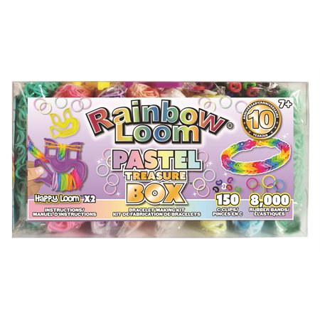 RAINBOW LOOM PASTEL TREASURE BOX