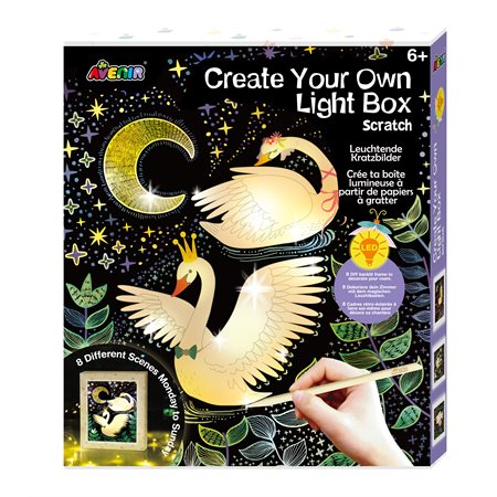 CREATE YOUR OWN SCRATCH LIGHT BOX