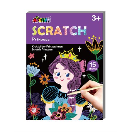 MINI SCRATCH BOOK PRINCESS