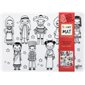 Coloring Placemat – Children of the world