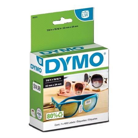 Étiquettes de prix DYMO LabelWriter – 15 / 16" x 7 / 8"