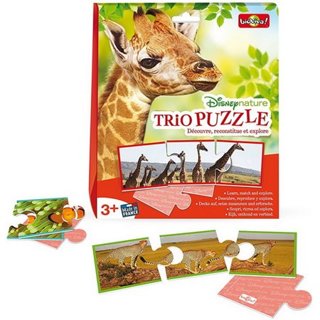 DISNEY NATURE, TRIO PUZZLE