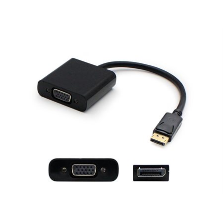 DISPLAYPORT A VGA M / F NOIR