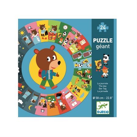 PUZZLE GEANT LA JOURNEE 24PCS