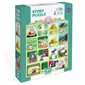 PUZZLE HISTOIRE- 3 PETITS COCHONS 35 PCS