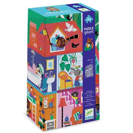 PUZZLE GEANT - MAISON P'TITS COPAINS 36 MCX