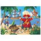 PUZZLE SILHOUETTE PIRATE 36PCS