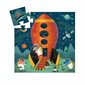 PUZZLE SILHOUETTE NAVETTE SPATIALE