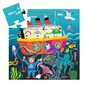 PUZZLE SILHOUETTE LA CROISIERE DES AMIS