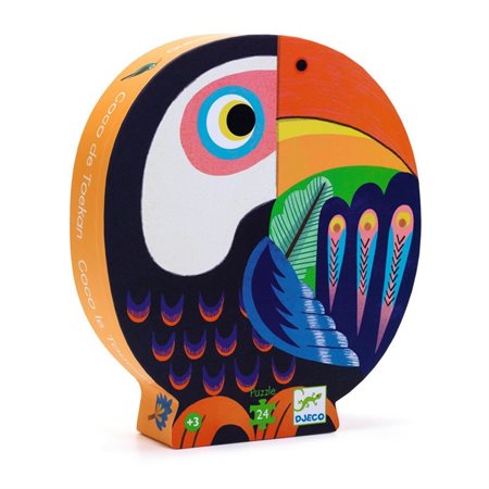 PUZZLE SILHOUETTE COCO LE TOUCAN 27 PCS