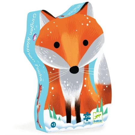 PUZZLE SILHOUETTE GINGER LE RENARD 24 MCX