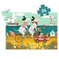 Djeco Silhouette Puzzle - Ollie the Dalmatian - 24 pieces