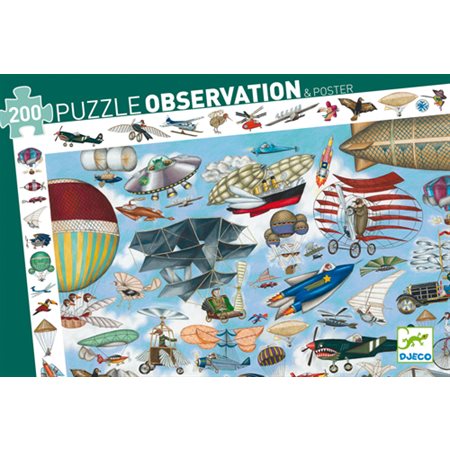 PUZZLE OSERVATION AERO CLUB 200PCS