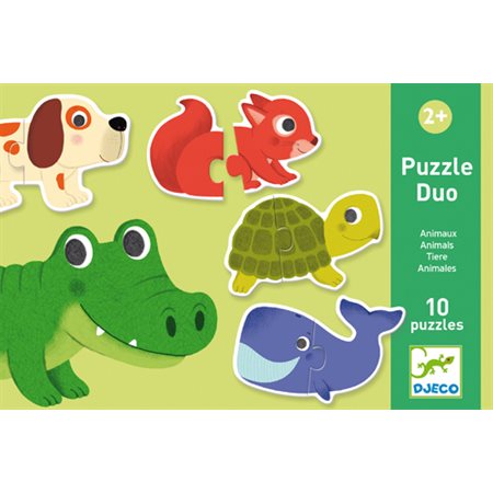 PUZZLE DUO ANIMAUX