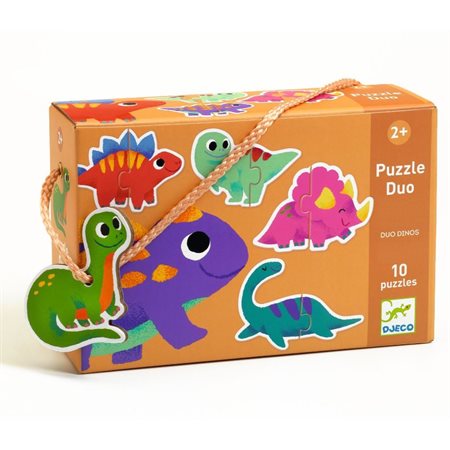 PUZZLE DUO - DINOS