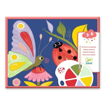 Djeco - Peinture à la palette - Les petites bêtes