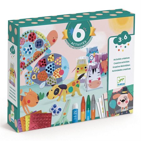 COFFRET MULTI-ACTIVITES LES ANIMAUX