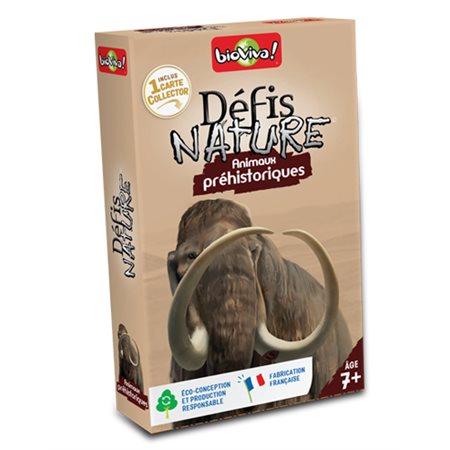 DEFIS NATURE,  ANIMAUX PREHISTORIQUES