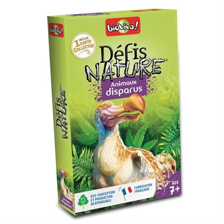 DEFIS NATURE ANIMAUX DISPARUS