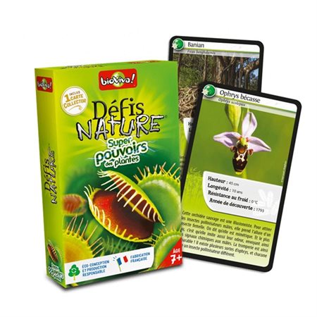 DEFIS NATURE SUPER POUVOIRS DES PLANTES