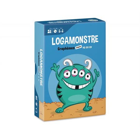 Logamonster 5: Simple Graphemes – VC / CV / CV