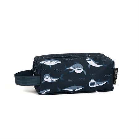 Execo Pencil Cases with Handle – Shark Patterns