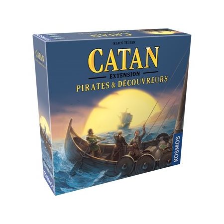 CATAN - PIRATES ET DÉCOUVREURS