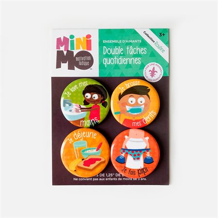 Magnet Set – Double Daily Tasks – 4 Magnets