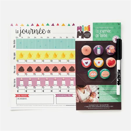Baby’s Day Tracker - Daily Log Calendar
