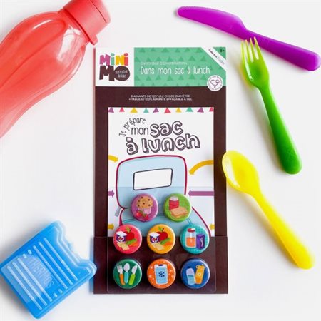 In My Lunchbox – 8 Magnets with Board