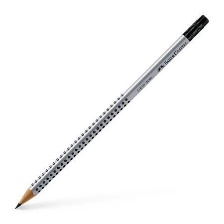 Crayon à mine Faber Castell HB Grip 2001 - Gris