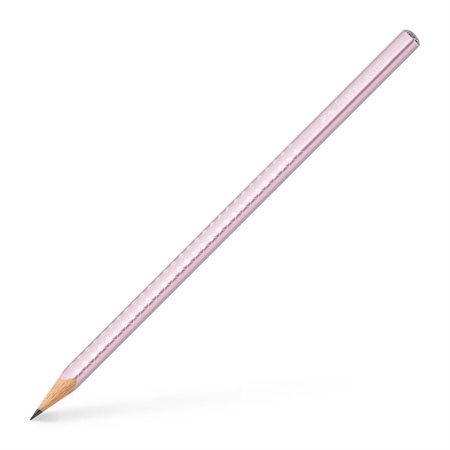 Crayon à mine Sparkle Faber Castell - Rose métallique