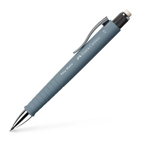 Faber-Castell Poly Matic Mechanical Pencil 0.7mm – Grey