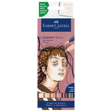 Marqueur à base d'alcool Faber Castell - Portrait