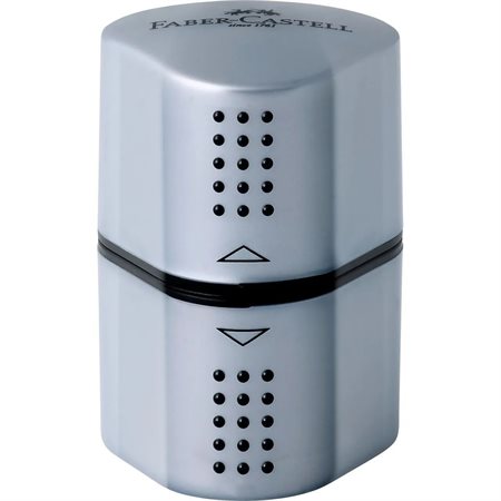 Taille-crayon Faber Castell Grip 2001 - Argent