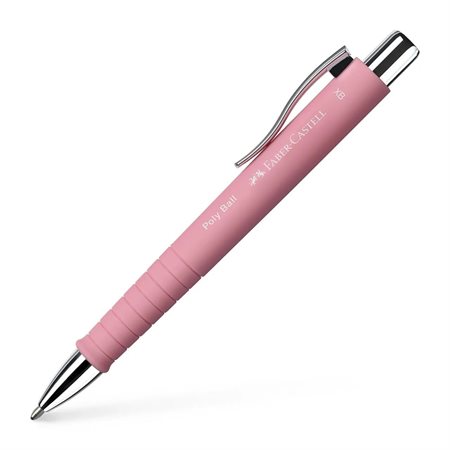 Stylo à bille Faber Castell Poly Ball XB - Rose poudré