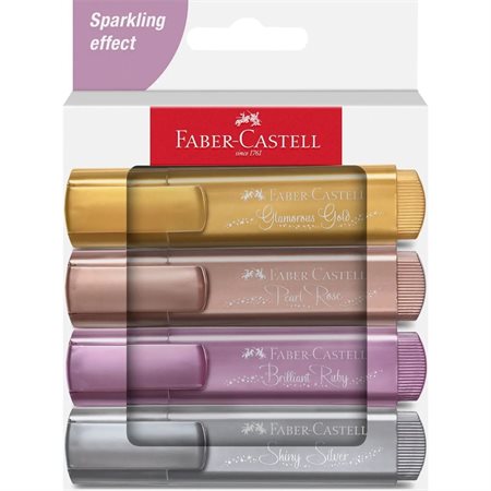 Faber-Castell Metallic Highlighter – Assorted Colors