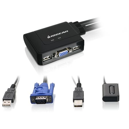 SWITCH 2PORTS USB KVM