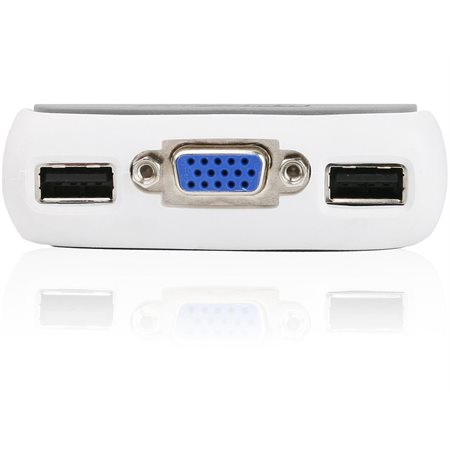 SWITCH 2P USB PLUS KVM W / CABLE / AUDIO