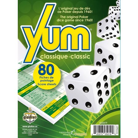 Yum Scorepad (1 × 80 Sheets)