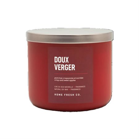 Home Fresh Candle with 3 Wicks - Sweet Orchard
