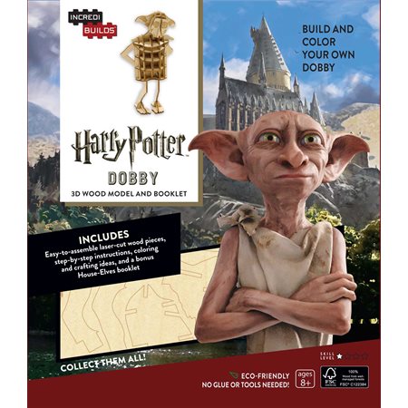 INCREDIBUILDS H.POTTER DOBBY BOOK