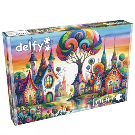 JaCaRou Puzzle - Delfy : Fantasia Street - 1000 mcx