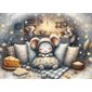 JaCaRou Puzzle - Delfy : Snuggled in Comfort - 1000 mcx